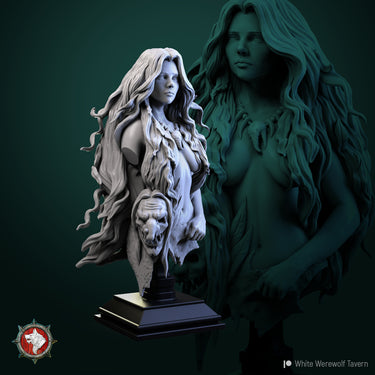 Greta Fish Scale Bust